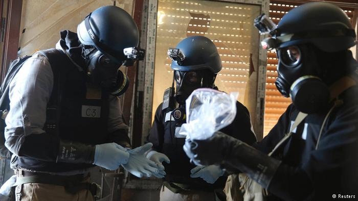 UN watchdog finds traces of Syria sarin gas exposure